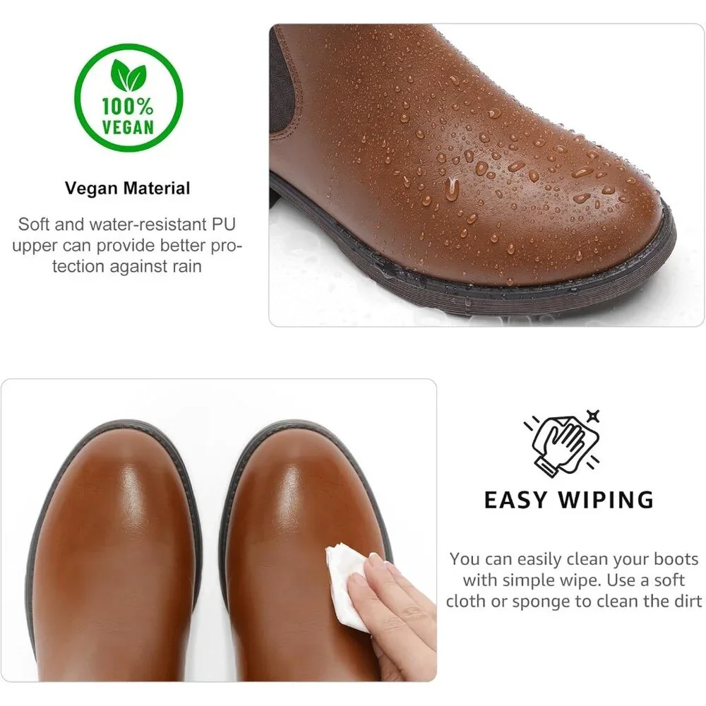 🍂✨ Low Heel Chelsea Booties👢💖 - Picture 4 of 9